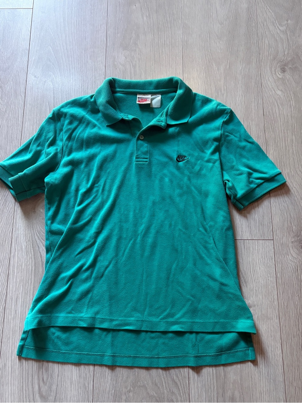 Nike Teal Polo Shirt with Embroidered Swoosh